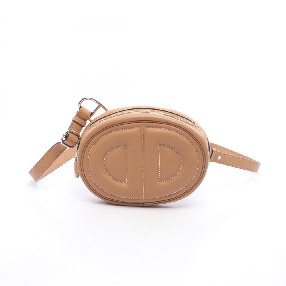 Hermes In-the-Loop Belt Bag Verso Chai Mauve Sylvestre Waist Body Handbag Lea...